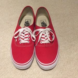 Vans Authentic Red